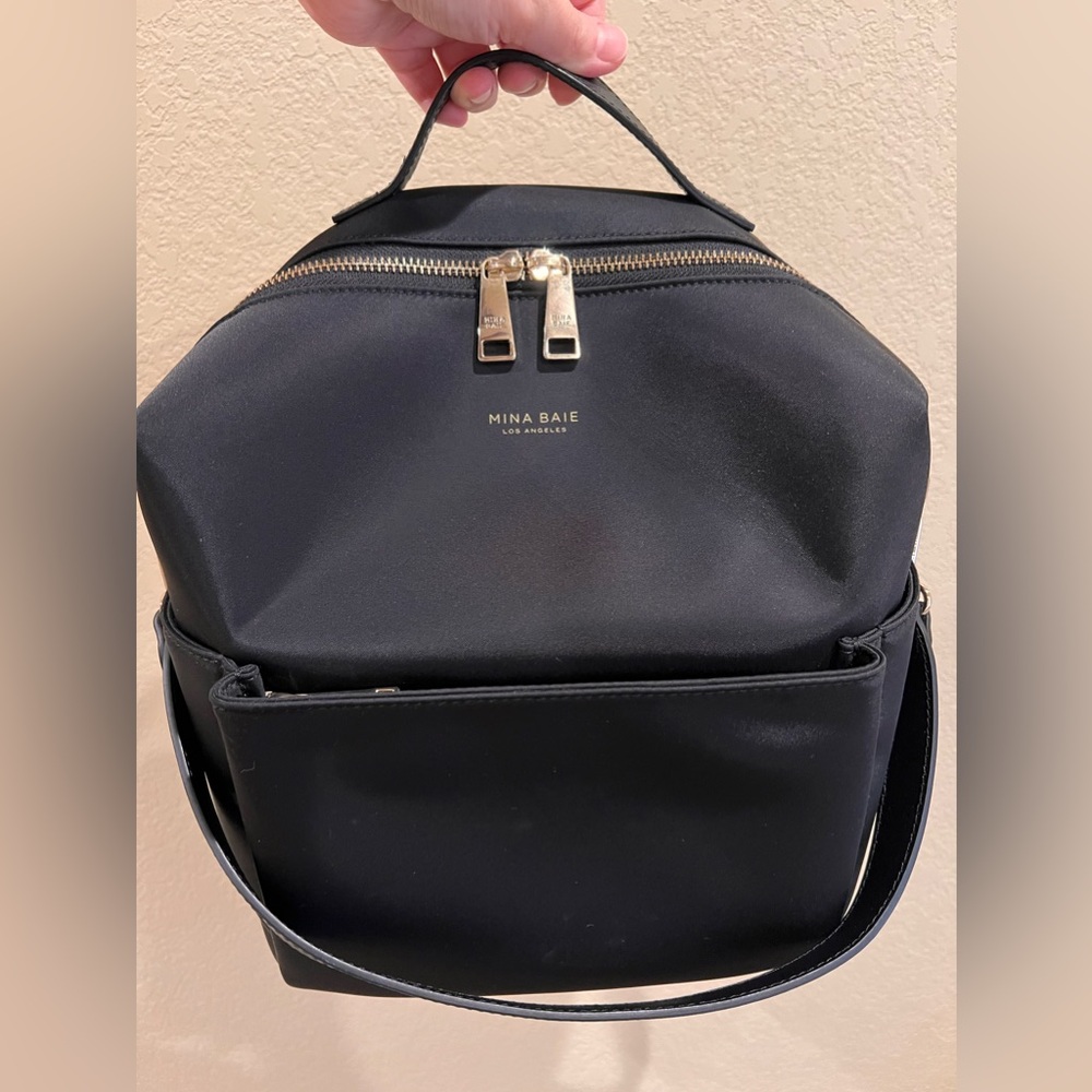Mina Baie mini Stevie nylon black/gold